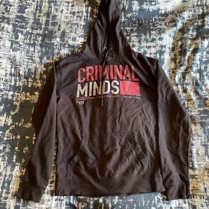 Criminal Minds Black M Hoodie - Gently Used - Good Condition